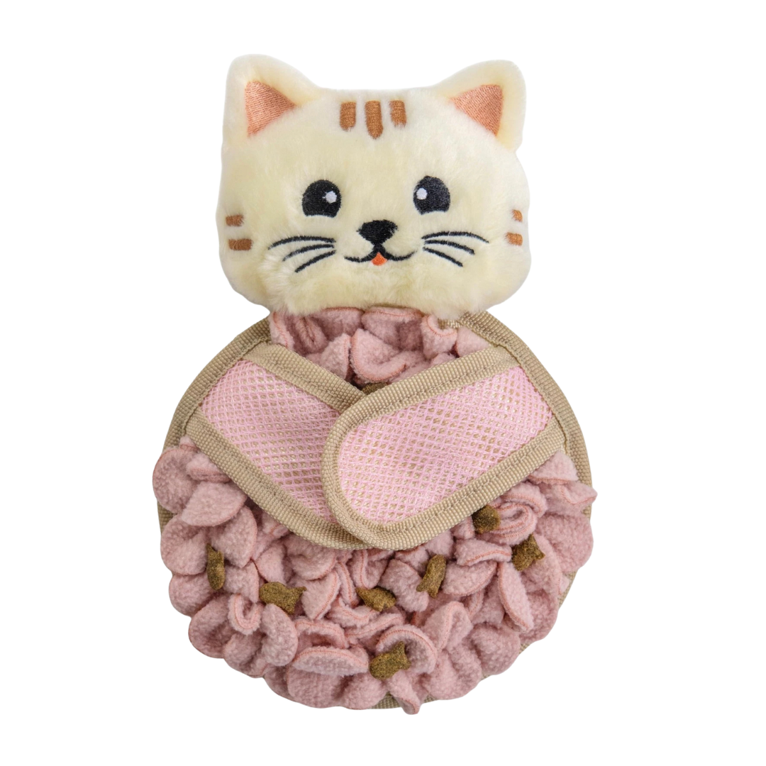 Catstages Pink Kitty Snuffle Mat Cat Toy