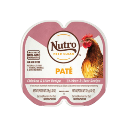 Nutro Perfect Portions Real Chicken & Liver Pate Grain-Free Wet Cat Food