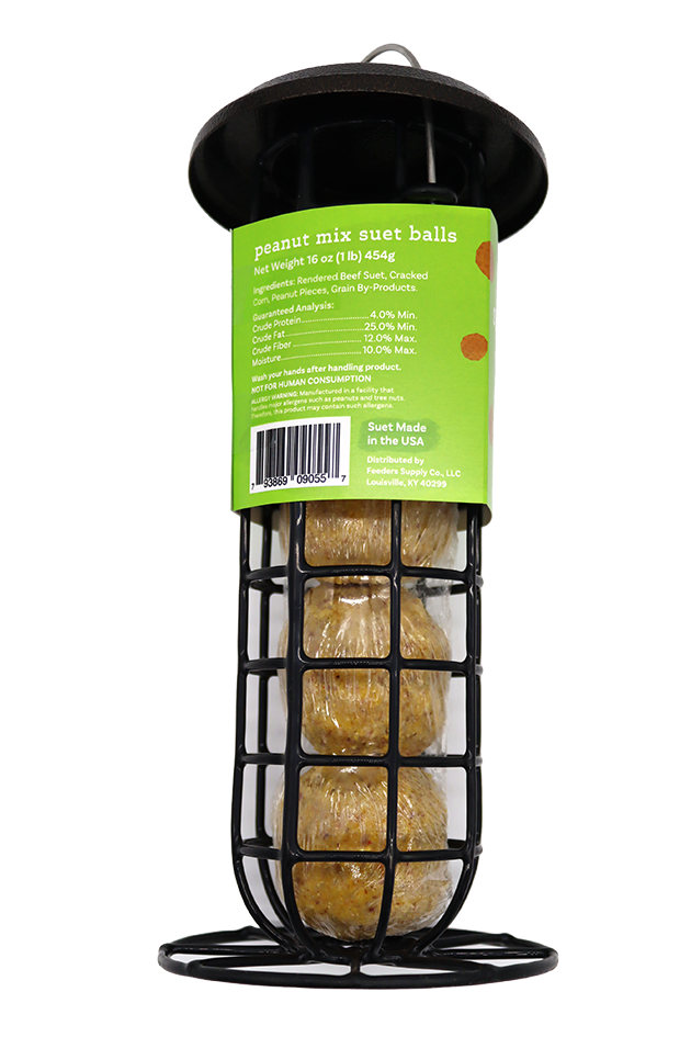 Pure Flight Suet Ball Combo Pack with Feeder