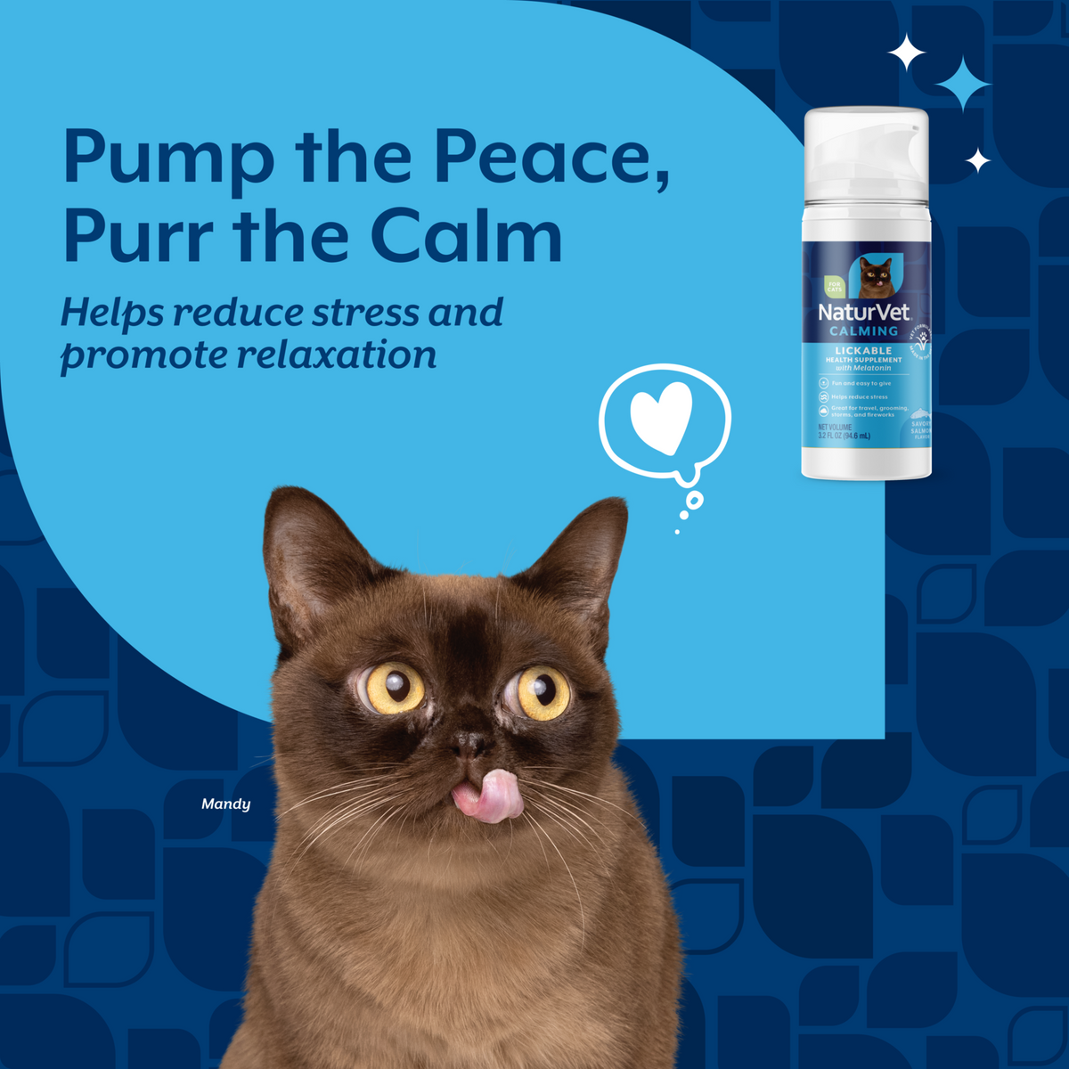 Naturvet Lickable Quiet Moments Calming Supplement for Cats 3 oz