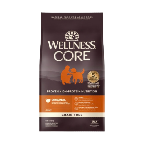 Wellness Core Original Deboned Turkey, Turkey Meal, & Chicken Meal Recipe Grain-Free Dry Dog Food