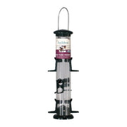 Audubon Plastic Finch Wild Bird Seed Feeder 15 in