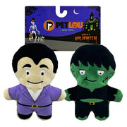 Petlou Halloween Trick or Treat Pals Drake & Frank Plush Dog Toys 2 pk