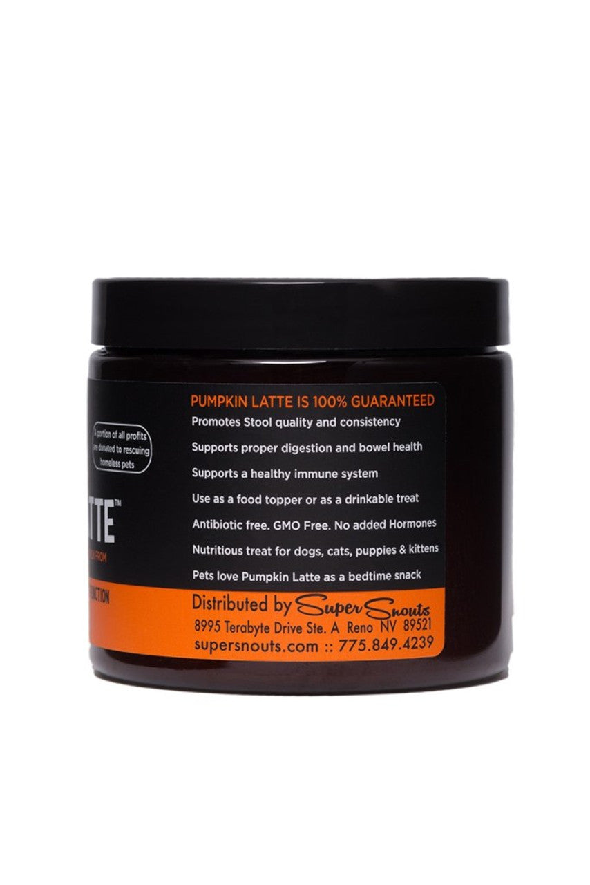Super Snouts Pumpkin Latte GI Health & Immunity Supplement for Dogs & Cats 5 oz