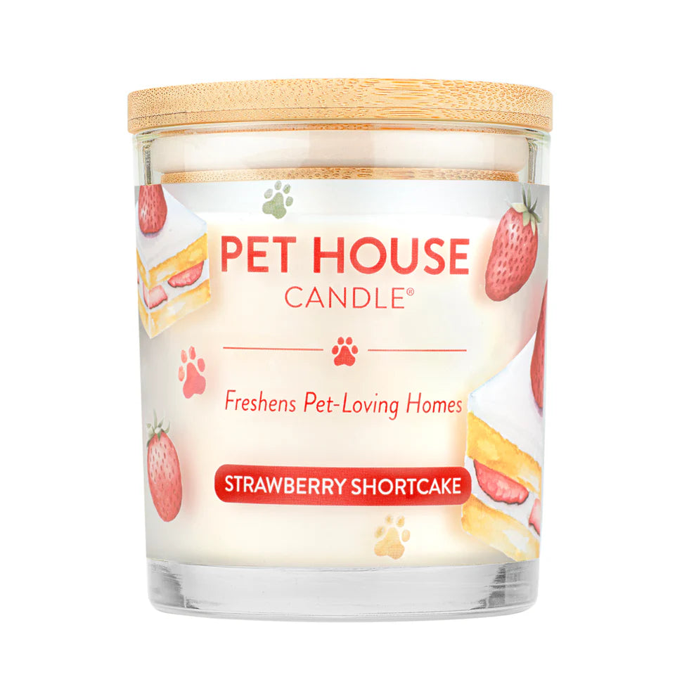 Pet House Strawberry Shortcake Candle 9 oz