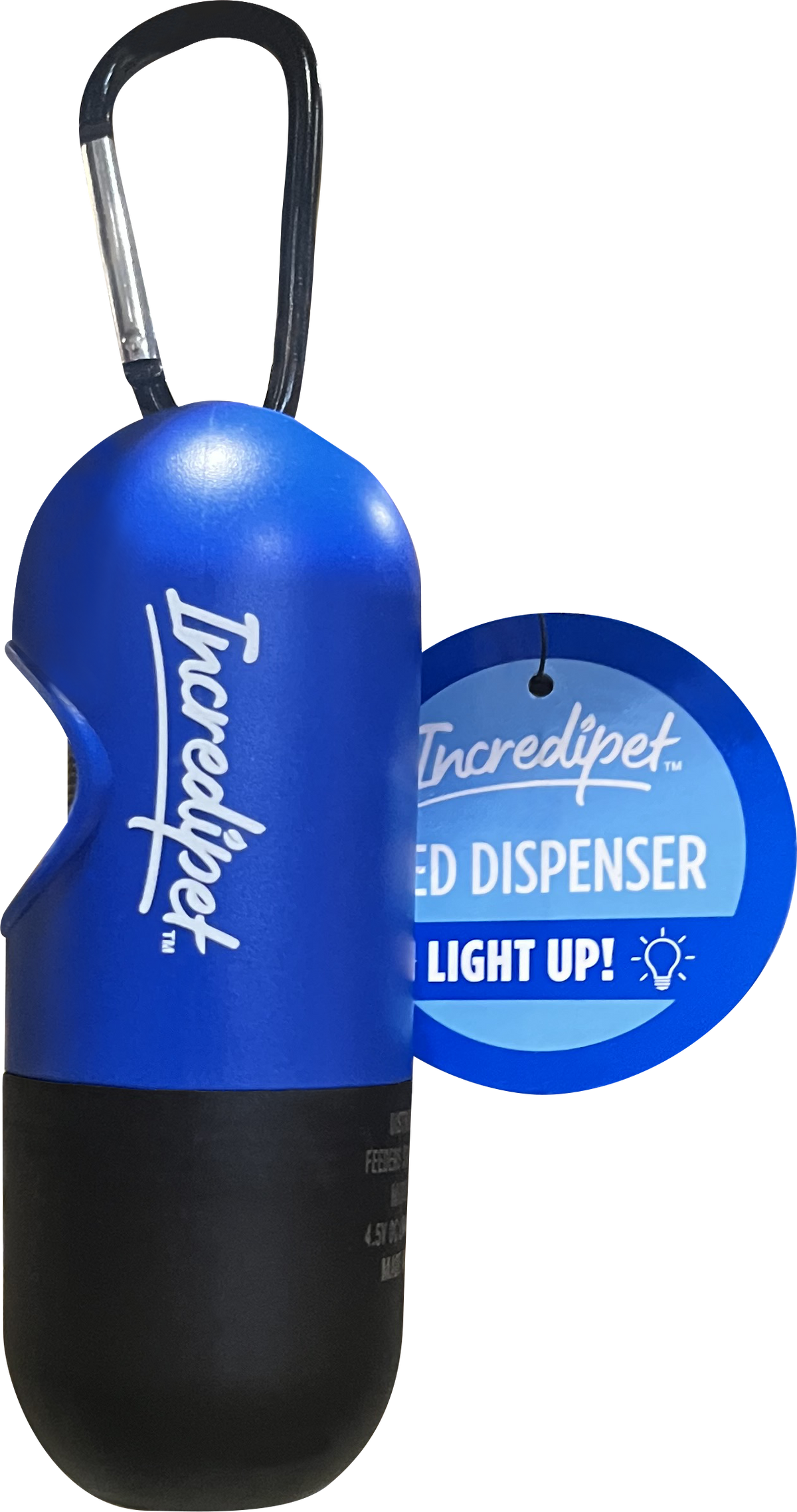 Incredipet Waste Bag Dispenser with LED Light