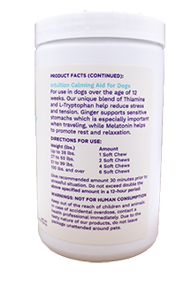Intuition Soft Chews Calming Supplement for Dogs 60 ct