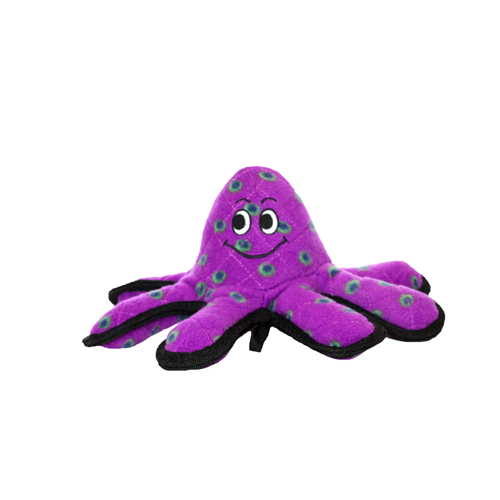 Tuffy's Ocean Small Octopus Durable Dog Toy 12 in