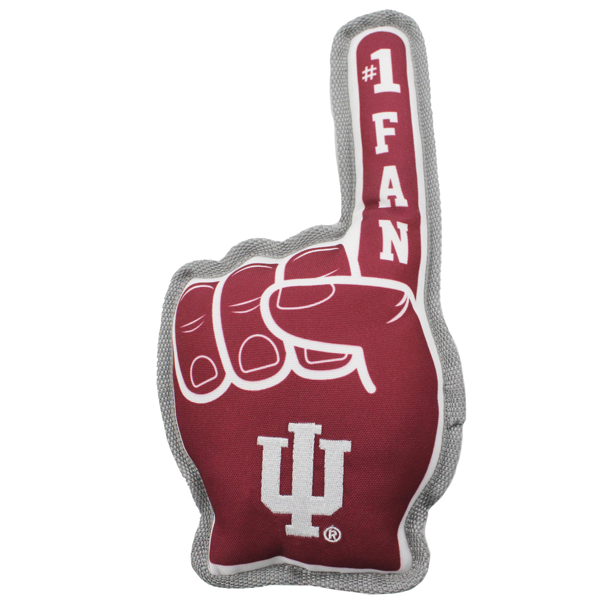 Pets First University of Indiana Hoosiers #1 Fan Dog Toy