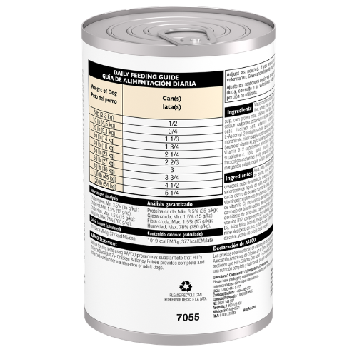 Hill's Science Diet Senior 7+ Chicken & Barley Entree Canned Dog Food
