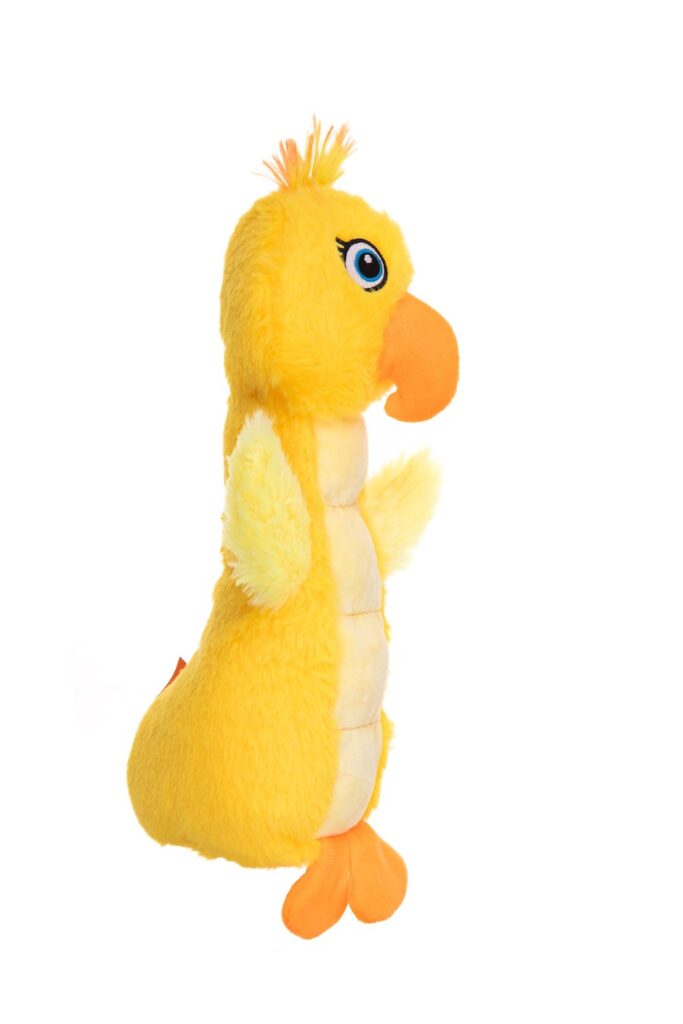 Growl Belly Burdz Sunny the Canary Plush Dog Toy 12 in