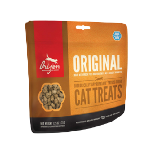 Orijen Biologically Appropriate Poultry & Monkfish Freeze-Dried Cat Treats 1.25 oz