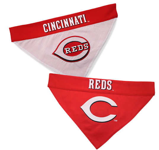 Pets First Cincinnati Reds Reversible Pet Bandana
