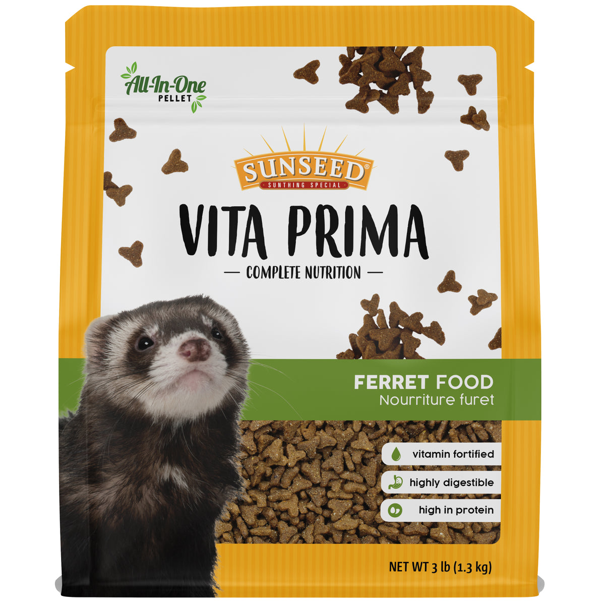 Sunseed Vita Prima Sunscription Ferret Formula Food 3 lb