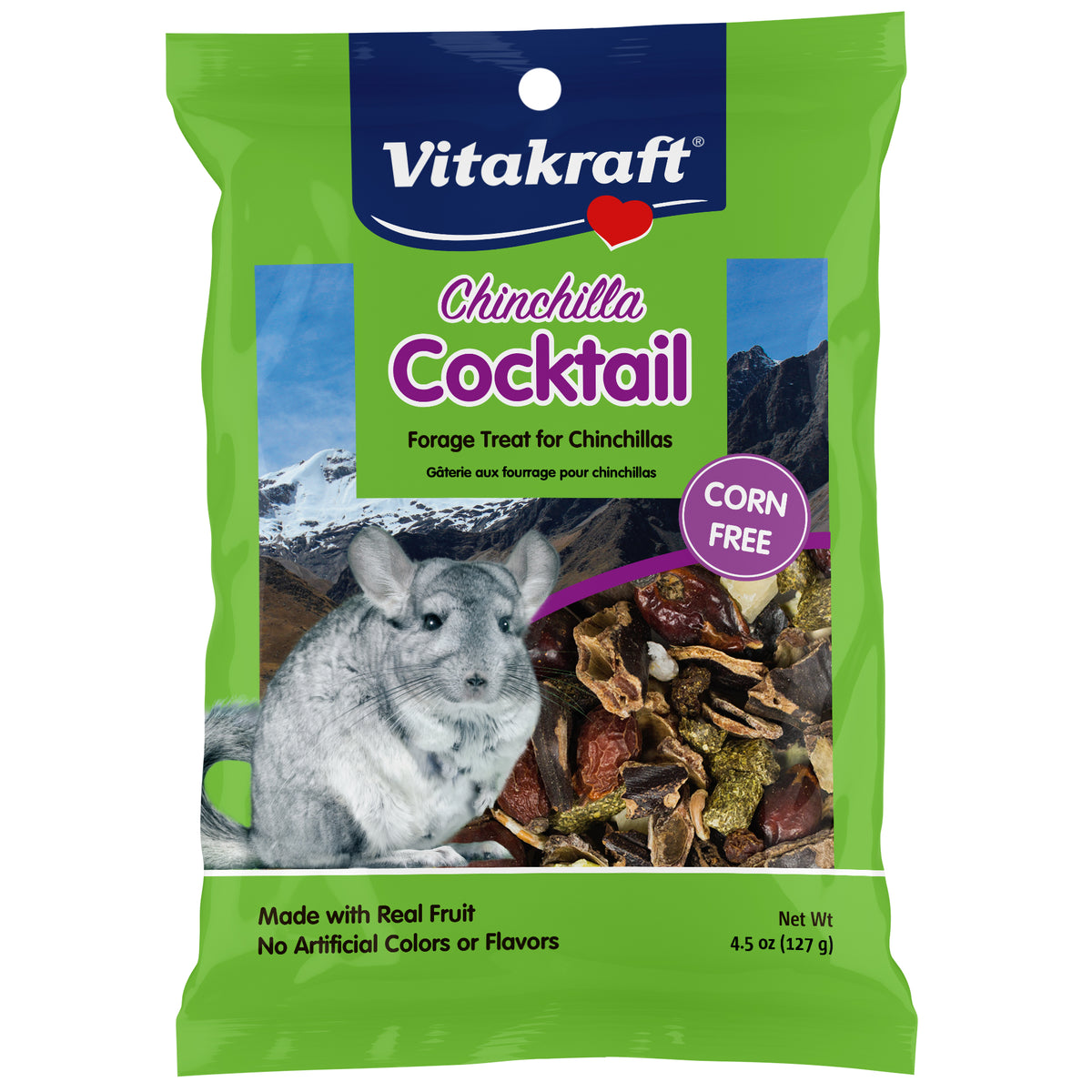 Vitakraft Chinchilla Cocktail Treat 4.5 oz