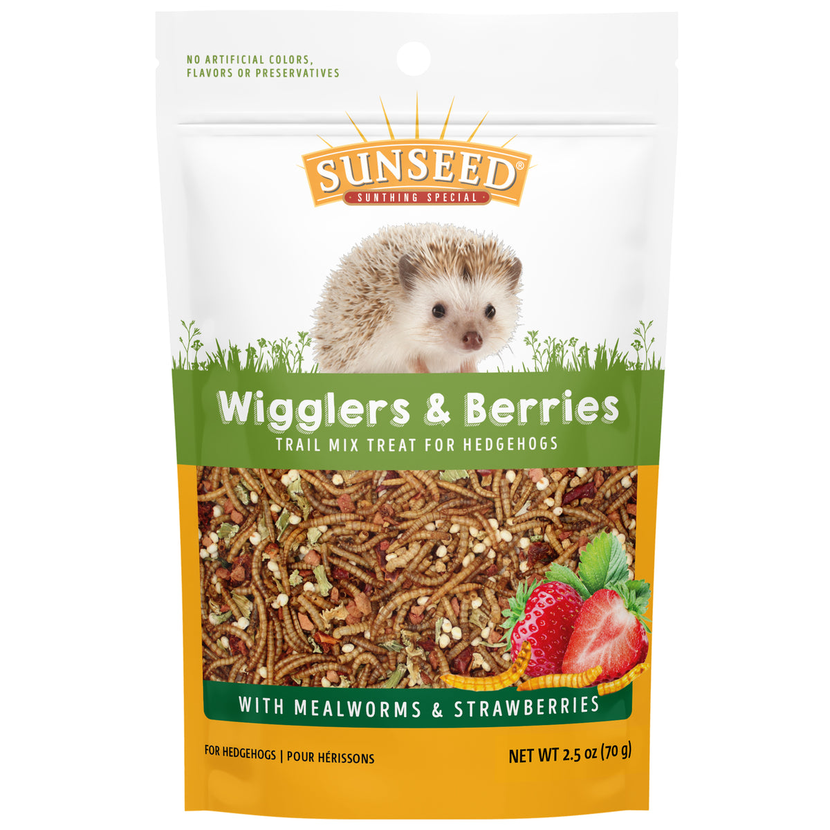 Sunseed Vita Prima Wigglers & Berries Trail Mix For Hedgehogs 2.5 oz