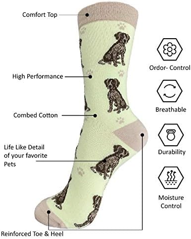 E & S Imports Pet Lover Socks German Shorthaired Pointer Dog, Unisex, One Size Fits Most