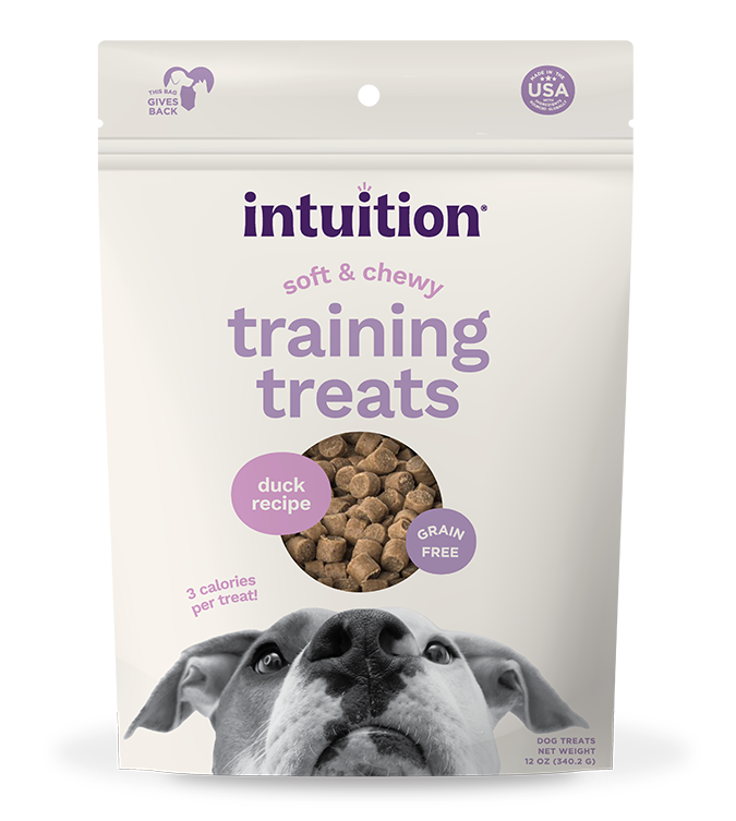 Intuition Duck Recipe Grain-Free Soft & Chewy Training Treats for Dogs