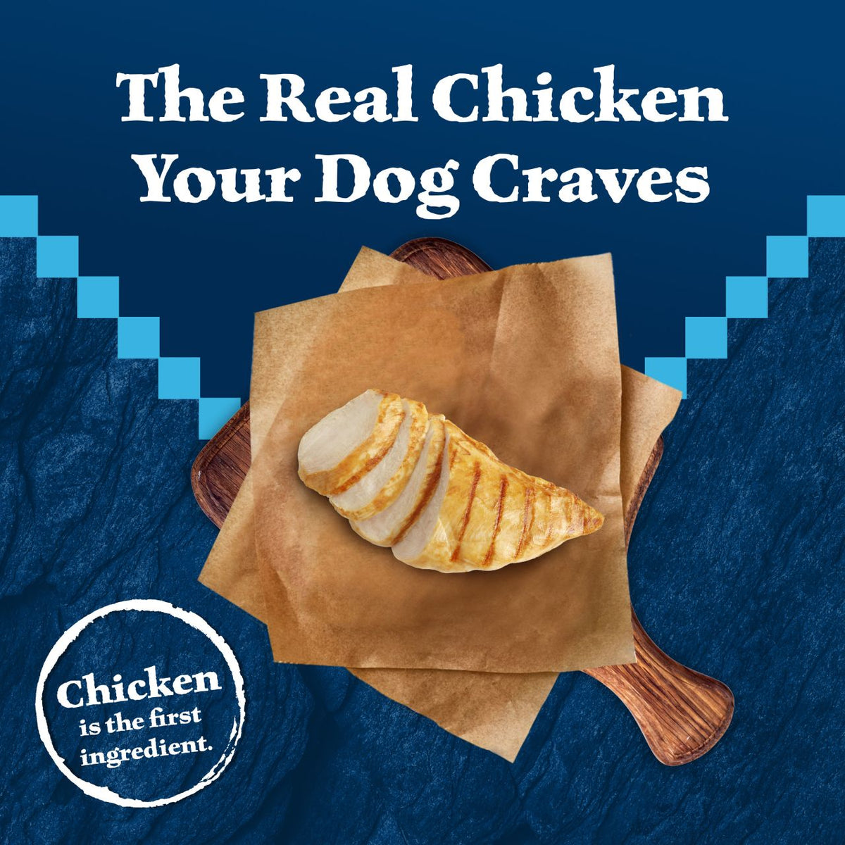 Blue Buffalo Wilderness Adult High Protein Natural Chicken & Wholesome Grains Dry Dog Food 24 lb