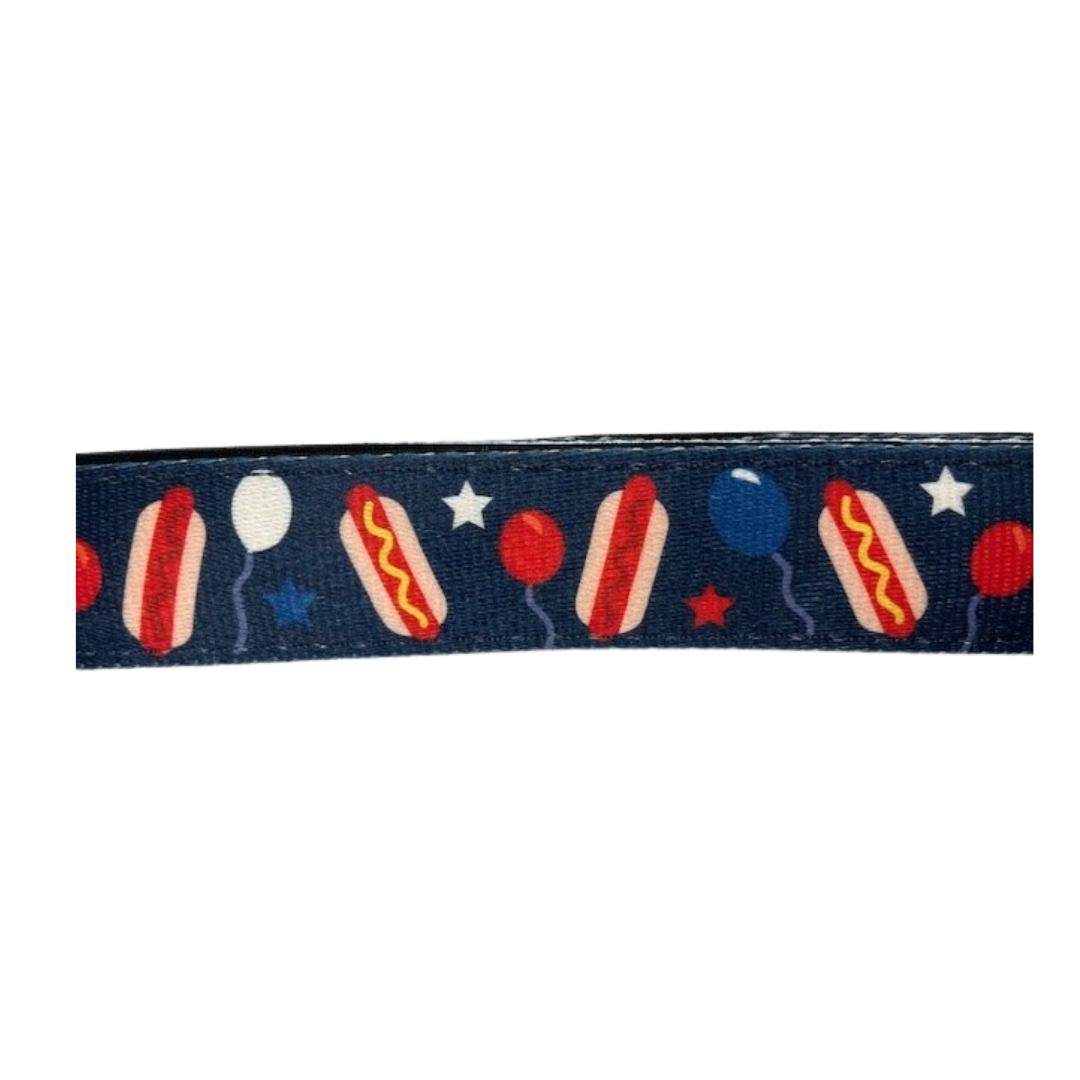 Fuzzyard Summer Festive BBQ Adjustable Dog Collar