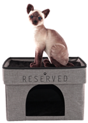 Pet Obsession Collapsible Cat Cave, 17 x 12 x 12 in