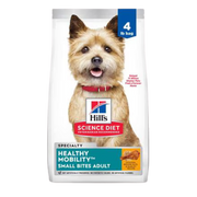 Hill's Science Diet Adult Healthy Mobility Small Bites Chicken Meal, Brown Rice & Barley Recipe Dry Dog Food 4.5 lb