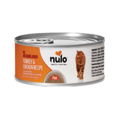 Nulo Grain-Free Turkey & Chicken Recipe Pate Canned Cat Food