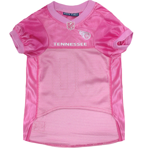 Pets First Tennessee Titans Pink Mesh Pet Jersey
