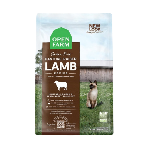 Open Farm Pasture-Raised Lamb Recipe Dry Cat Food 4 lb
