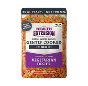 Health Extension Whole Foods Gently Cooked in Broth Grain Free Vegetarian Recipe Dog Food
