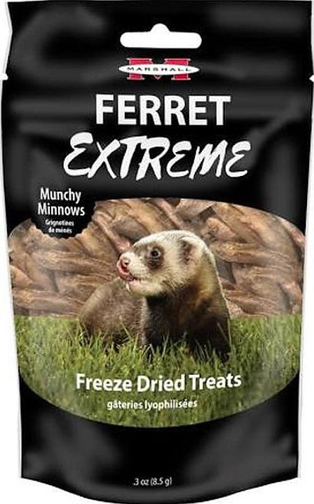 Marshall Extreme Munchy Minnows Ferret Treats .3 oz