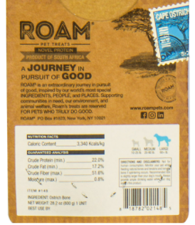Roam Ostrich Forever Bone