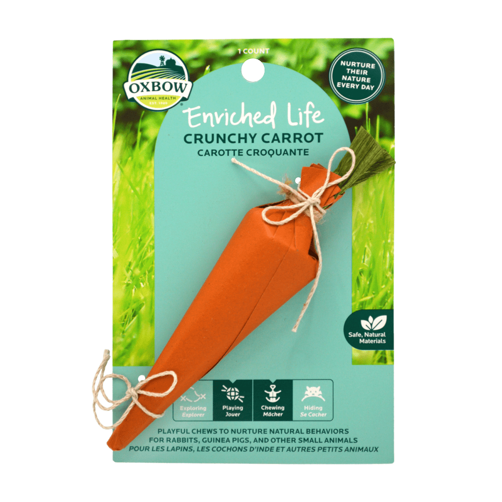 Oxbow Enriched Life Crunchy Carrot Small Animal Chew Toy