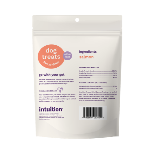 Intuition Freeze-Dried Salmon Dog Treats 1.75 oz