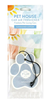 Pet House Sunwashed Cotton Car Air Freshener