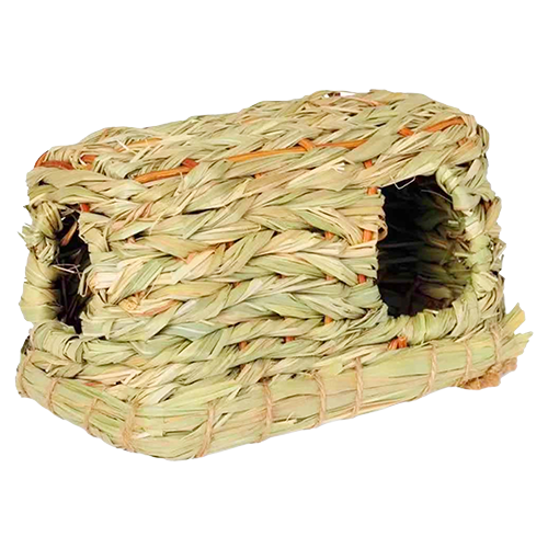 A&E Nibbles Grass Hut Small Animal Chew & Hideout