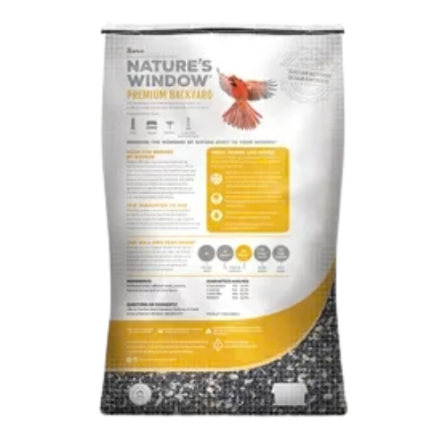 Nature's Window Premium Backyard Blend Bird Mix 26 lb