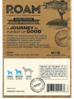 Roam Ostrich Gone Wild Bones 2 pk