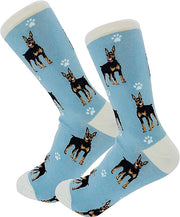 E & S Imports Pet Lover Socks Doberman Dog, Unisex, One Size Fits Most