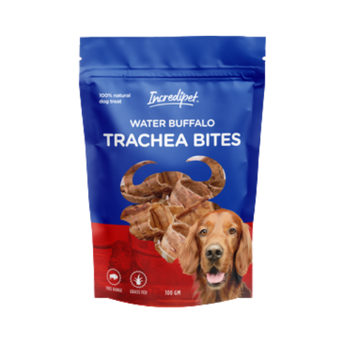 Incredipet Buffalo Trachea Bites Dog Chews 100 gm
