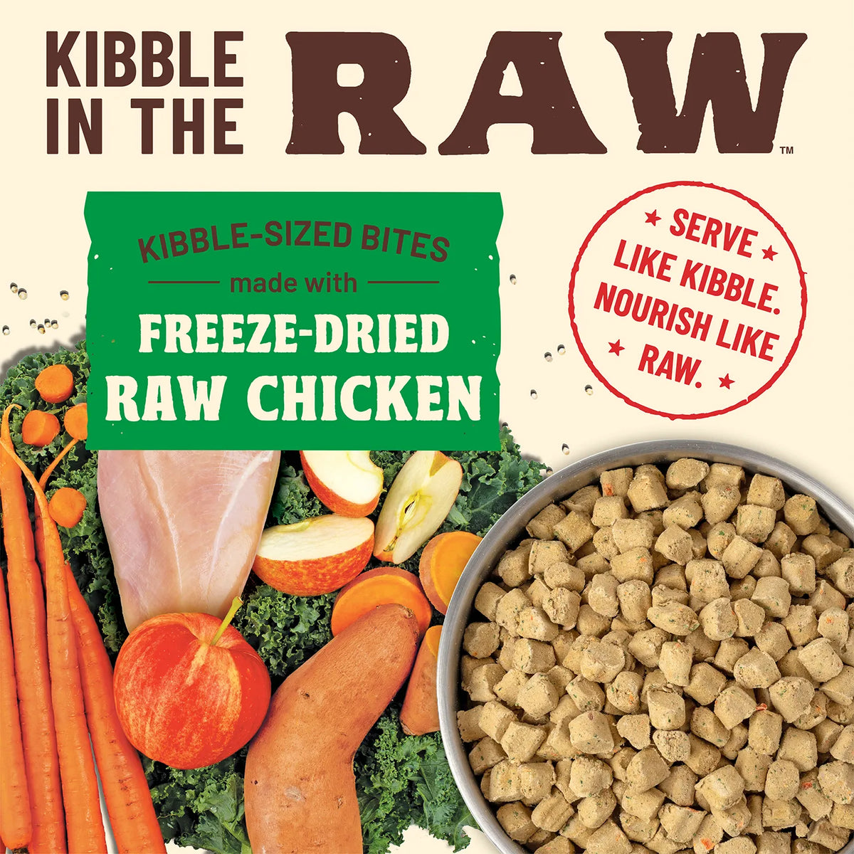 Primal Kibble in the Raw Small Breed Recipe Adult Dog Food