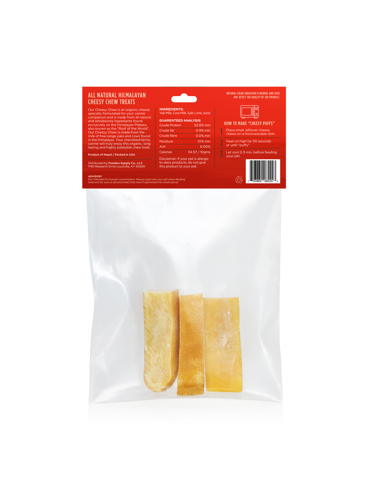 Incredipet Cheesy Chew for Small Dogs 100 gm