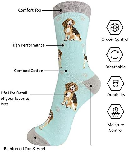 E & S Imports Pet Lover Socks Beagle Dog, Unisex, One Size Fits Most