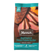 Merrick Grain-Free Adult Real Duck & Sweet Potato Recipe Dry Dog Food 22 lb