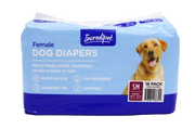 Incredipet Small Disposable Female Dog Diapers 18 pk