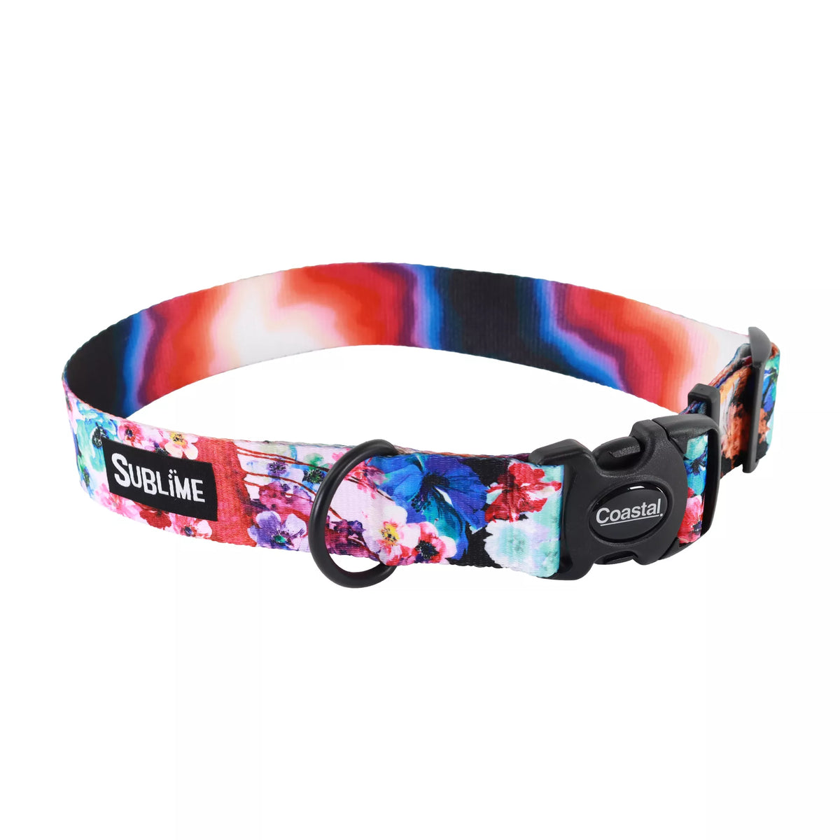 Coastal Pet Products Sublime Adjustable Dog Collar- Floral Jelly