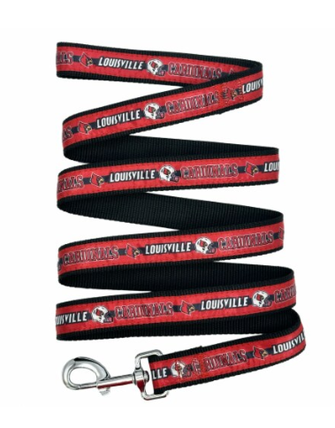 Pets First Louisville Cardinals Satin Dog Leash
