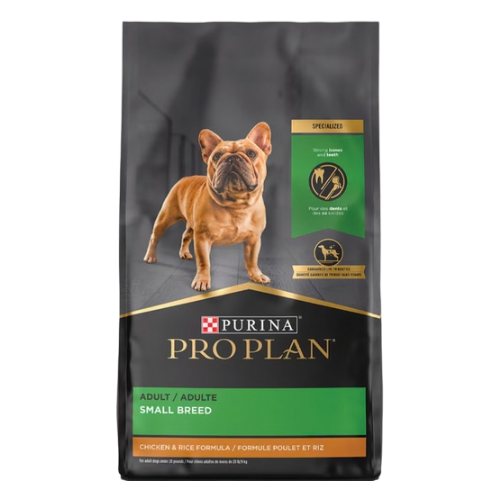 Purina Pro Plan Adult Small Breed Chicken & Rice Formula Dry Dog Food