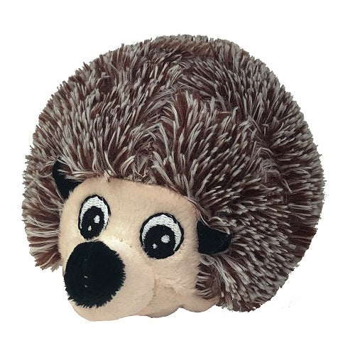 Petlou EZ Squeaky Hedgehog Ball Stuffing-Free Dog Toy 4 in