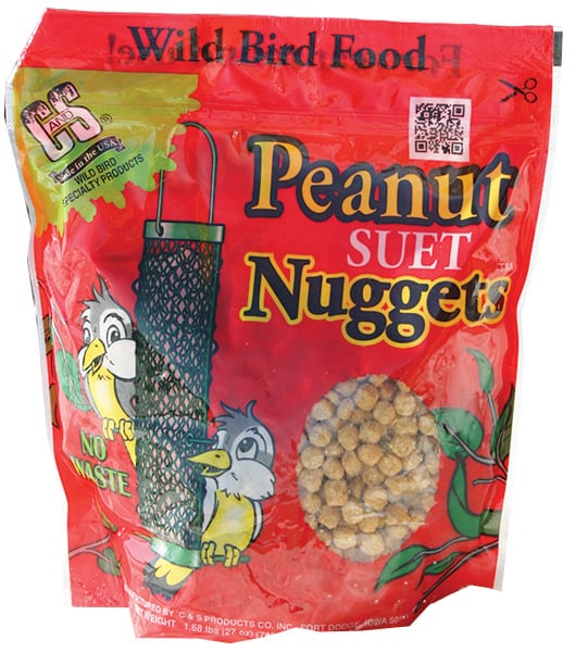 C & S Wild Bird Peanut Flavored Nuggets 27 oz